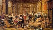 Dirck Hals Banquet Scene in a Renaissance Hall oil on canvas